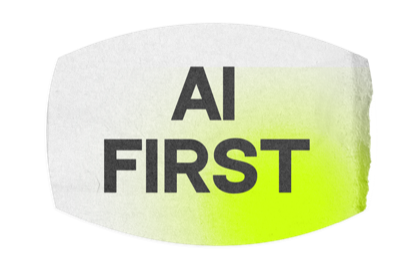 Sticker: AI first