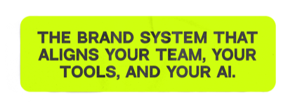 Sticker: The brand system that aligns your team, your tools and your AI
